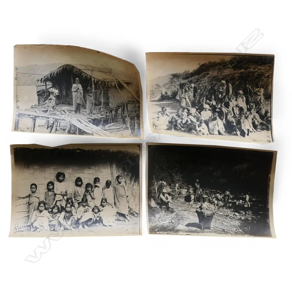 Unidentified photographer Collection of photographs of tribal groups in the Lushai Hills region, Image 1++